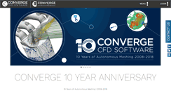 Desktop Screenshot of convergecfd.com